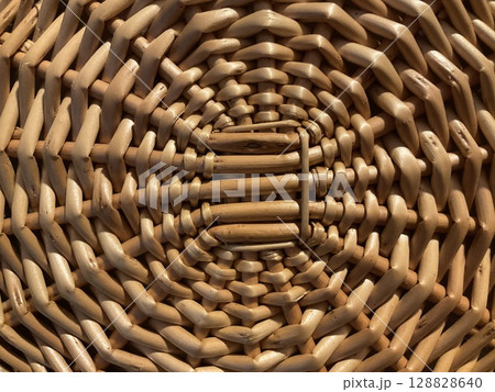籠の網目のテクスチャ 128828640