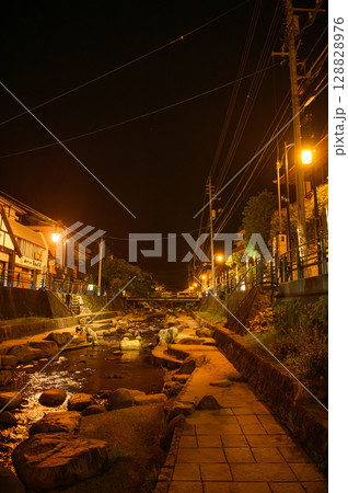 玉造温泉の夜景 玉造温泉の夜景 128828976