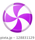 Purple spiral candy halloween 128831129
