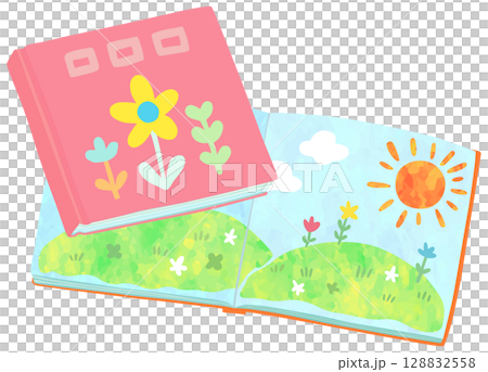 絵本のイラスト ベクター素材 絵本のイラスト ベクター素材 128832558