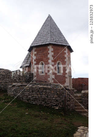 Chapel of St. Philip, Medvedgrad castle in Nature Park Medvednica in Zagreb, Croatia Chapel of St. Philip, Medvedgrad castle in Nature Park Medvednica in Zagreb, Croatia 128832973