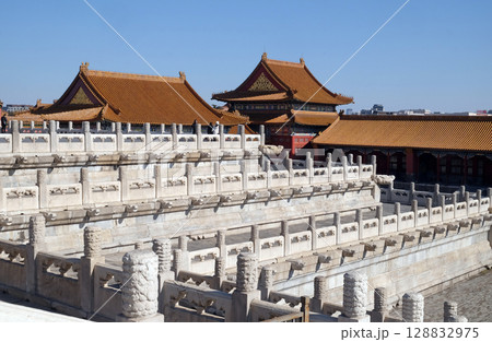 Palace of Heavenly Purity Qianqinggong in Forbidden city, Beijing 128832975