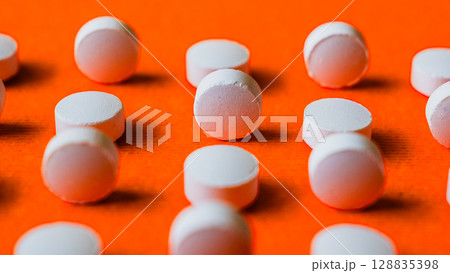 Lots of pills in a blister packs. Medical drug. Medicine. Medical background Lots of pills in a blister packs. Medical drug. Medicine. Medical background 128835398