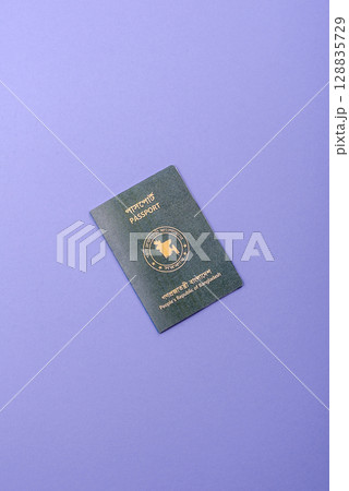 International passport of Bangladeshi citizen for global business 128835729