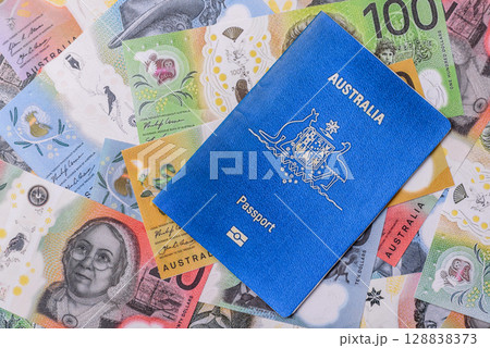 Australian passport for travelling, flying and doing business Australian passport for travelling, flying and doing business 128838373