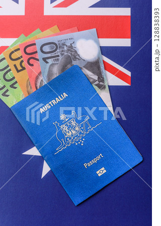 Australian passport for travelling, flying and doing business Australian passport for travelling, flying and doing business 128838393