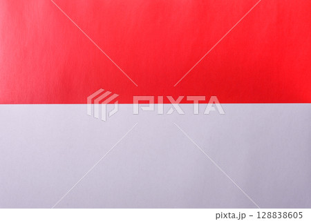 Background in the form of the national flag of Indonesia as a symbol of independence and freedom 128838605
