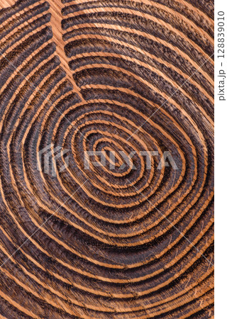 Wooden dark background, texture, vintage blank wood surface 128839010
