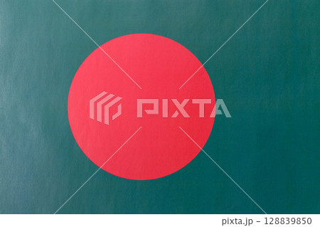 The flag of Bangladesh as a symbol of freedom, a backdrop 128839850