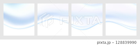 Liquid vector dripping ice cream texture.Glossy sugary flow drip. 128839990