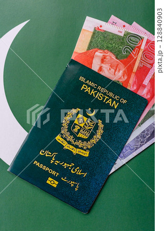 Pakistanian International Citizen Passport for global business 128840903