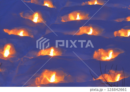 湯西川温泉かまくら祭 128842661