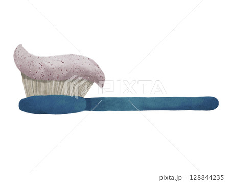 A Whimsical Toothbrush that features a delightful Frosting Design, perfect for fun settings 128844235
