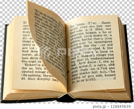 open book, Remove Background 128845639
