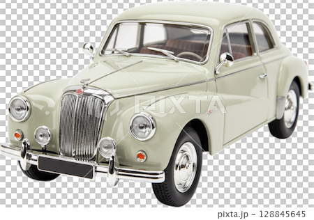 retro car isolated, Remove Background 128845645