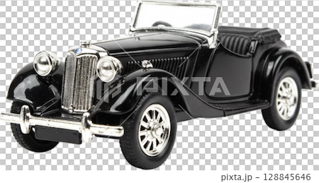 vintage classic car isolated, Remove Background vintage classic car isolated, Remove Background 128845646