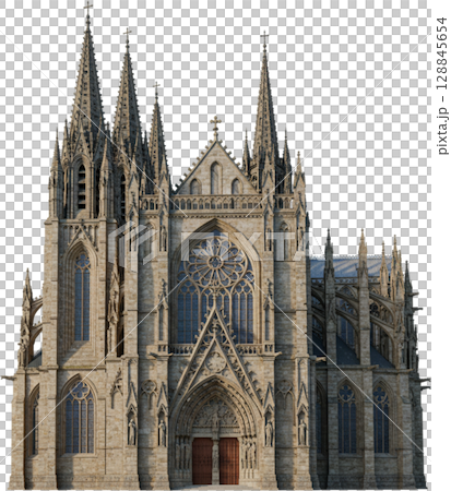 beautiful architecture building, Background Removal beautiful architecture building, Background Removal 128845654