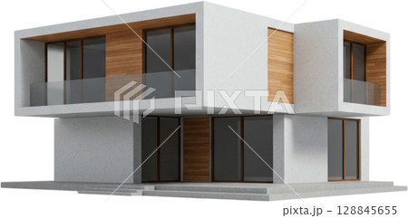 modern luxury residential building, Background Removal modern luxury residential building, Background Removal 128845655