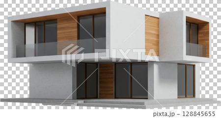 modern luxury residential building, Background Removal modern luxury residential building, Background Removal 128845655