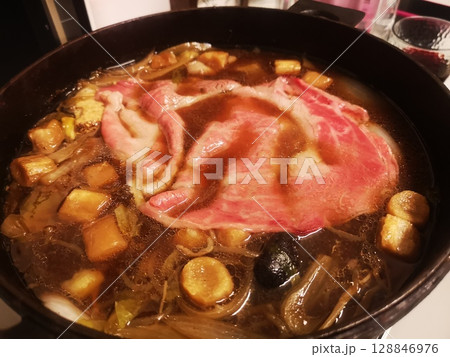 家ですき焼き 家ですき焼き 128846976