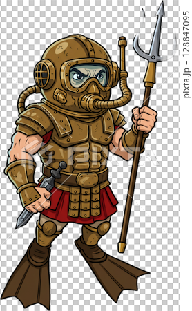 Deep Sea Roman Warrior 128847095