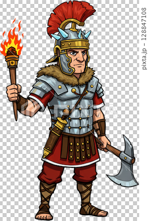 Roman Sentinel with Torch Roman Sentinel with Torch 128847108