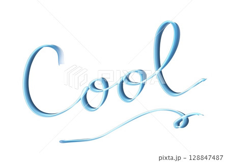 ブルーの筆記体 Cool / blue calligraphy Cool png ブルーの筆記体 Cool / blue calligraphy Cool png 128847487