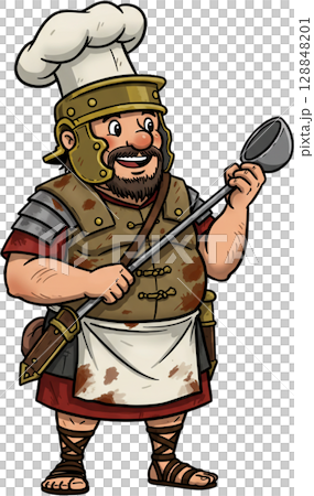 Roman Army Chef 128848201
