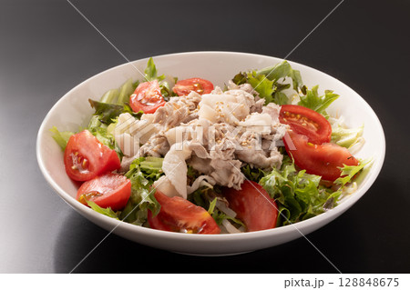 豚しゃぶサラダ 128848675