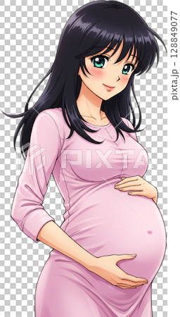 Confident Pregnant Woman 128849077