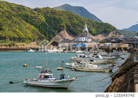 《熊本県》崎津集落・世界文化遺産の漁村 128849748