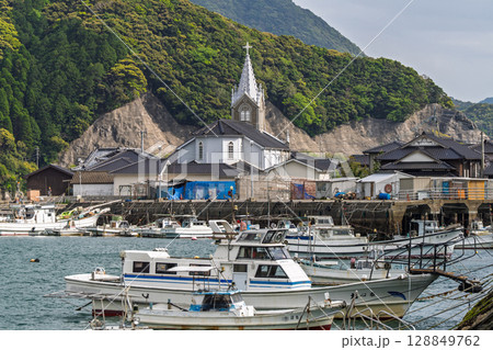 《熊本県》崎津集落・世界文化遺産の漁村 128849762