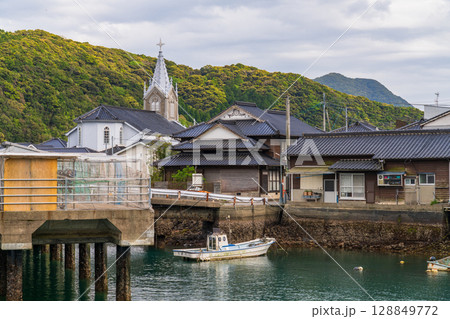 《熊本県》崎津集落・世界文化遺産の漁村 128849772