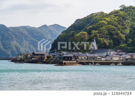 《熊本県》崎津集落・世界文化遺産の漁村 128849784