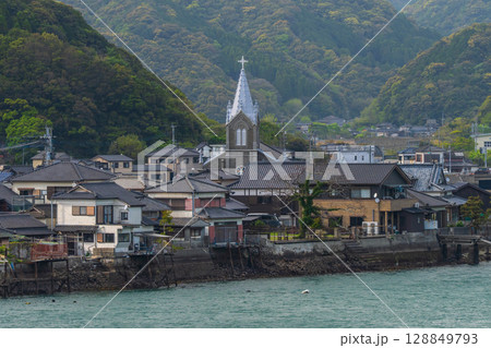 《熊本県》崎津集落・世界文化遺産の漁村 128849793