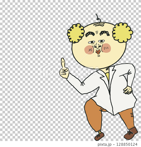 He's a funny doctor. He's a funny doctor. 128850124