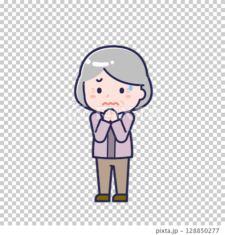 Senior in plain clothes / diagonal / female 23 Senior in plain clothes / diagonal / female 23 128850277
