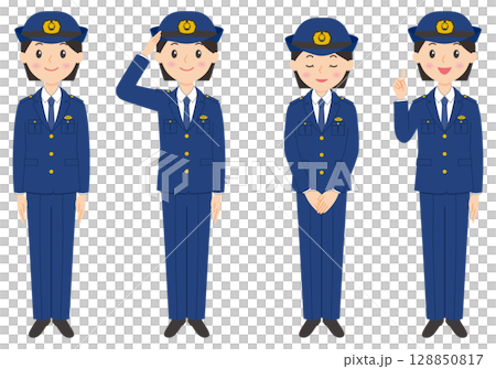 女警官全身第 1 部分 128850817