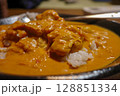 チキンカレーのクローズアップ 128851334