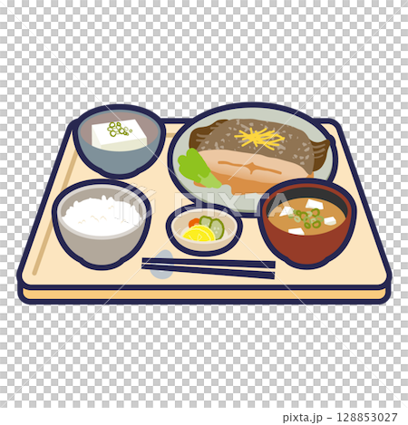 カレイの煮付け定食 128853027