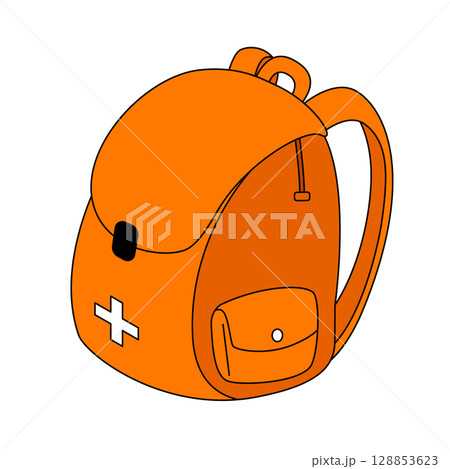 防災バック 128853623