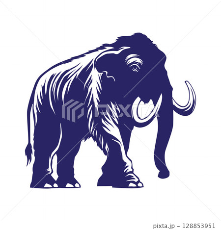 Ancient Giant Mammoth of Snow 128853951