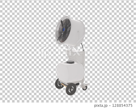 夏季建築工地使用噴霧器預防中暑 夏季建築工地使用噴霧器預防中暑 128854375