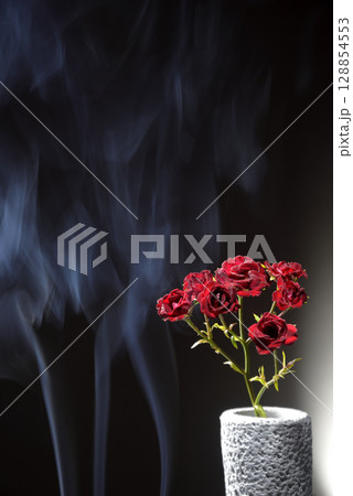 背景素材　花 128854553