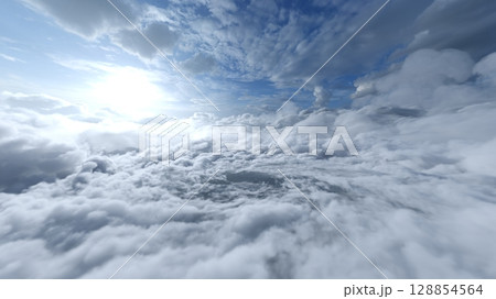 空と雲 128854564