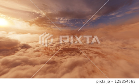 空と雲 128854565