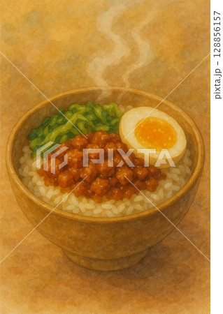 焼肉丼 滷肉飯 魯肉飯 128856157