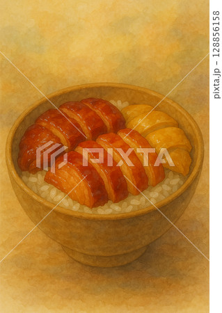 豚ロース 焼き豚 ローストポーク 128856158