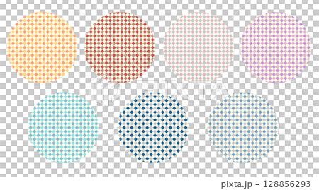 Pattern 3-2 Checkered pattern set 128856293