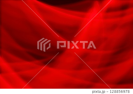 抽象的写真素材 黒背景に赤い光のライン 抽象的写真素材 黒背景に赤い光のライン 128856978